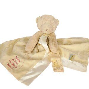 Bunnies By The Bay Bao Bao Buddy Blanket Beige & Ivory Security Lovey